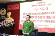 Công an thành phố Hà Nội tổ chức giao ban tiến độ triển khai thực hiện cao điểm 60 ngày đêm tổng rà soát, làm sạch dữ liệu đăng ký phương tiện, giấy phép lái xe trên địa bàn Thành phố