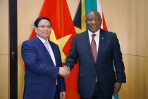 Thủ tướng Phạm Minh Chính và Tổng thống Nam Phi tuyên bố nâng cấp quan hệ song phương lên Đối tác Chiến lược