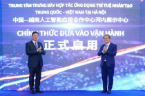 Hợp tác trí tuệ nhân tạo Trung Quốc - Việt Nam đã có trung tâm trưng bày tại Hà Nội