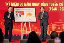 Phát hành bộ tem bưu chính kỷ niệm 80 năm Quốc hội Việt Nam