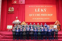 Ký Quy chế phối hợp giữa Bộ Công an, Bộ Quốc phòng và Bộ Ngoại giao