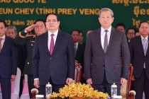 Thủ tướng Phạm Minh Chính cùng Thủ tướng Campuchia khai trương cặp cửa khẩu quốc tế mới