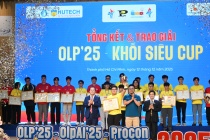 Vừa vô địch IOI 2025, Lê Kiến Thành tiếp tục chinh phục Siêu Cúp OLP’25