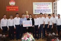 EVNNPT ủng hộ 6 tỉnh, thành phố miền Trung,Tây Nguyên khắc phục hậu quả thiên tai