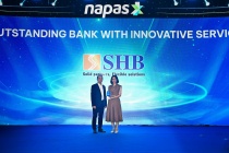 SHB nhận giải Ngân hàng xuất sắc về đổi mới sáng tạo, thúc đẩy tương lai thanh toán không tiền mặt