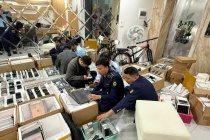 Thanh Hóa: Thu giữ hơn 1.000 iPhone, iPad cũ không hóa đơn, chứng từ