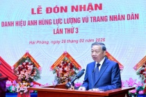 Phát biểu của Tổng Bí thư Tô Lâm tại Lễ đón nhận danh hiệu Anh hùng LLVTND của Quân chủng Hải quân