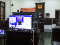 Lào Cai: Xét xử trực tuyến đầu tiên tại toà án nhân dân huyện Bắc Hà 