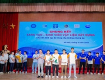 Hà Nội: Cuộc thi chung kết Sáng tạo - Sinh viên vật liệu xây dựng