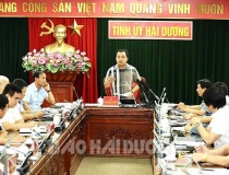 Hải Dương: Báo cáo kết quả thực hiện các nhiệm vụ về ứng dụng CNTT, chuyển đổi