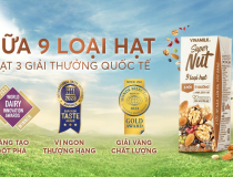 “3 GIẢI THƯỞNG QUỐC TẾ - SỮA 9 LOẠI HẠT VINAMILK SUPER NUT”