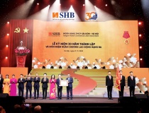 SHB nhận huân chương lao động hạng ba nhân kỷ niệm 30 năm thành lập