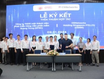 CDNetworks và CV phần mềm Quang Trung hợp tác hỗ trợ Việt Nam phát triển kinh tế số