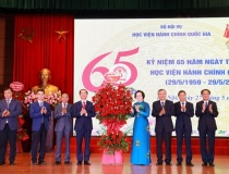Học viện Hành chính Quốc gia kỷ niệm 65 năm ngày thành lập