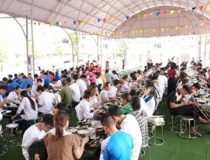 Ứng Hòa: Hơn 3.000 suất ăn miễn phí tiếp sức thí sinh thi tốt nghiệp THPT