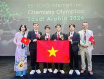 Việt Nam đứng thứ 2 tại Olympic Hoá học quốc tế