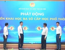 Hà Nội phát động việc triển khai học bạ số đại trà ở các trường phổ thông