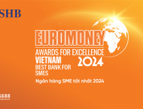 SHB được Euromoney vinh danh là “Ngân hàng SMEs tốt nhất Việt Nam”