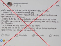 Quảng Ninh: Triệu tập đối tượng tung tin sai sự thật trên mạng xã hội về tình hình thiệt hại do cơn bão số 3