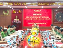 Đẩy mạnh nghiên cứu khoa học, ứng dụng công nghệ phục vụ giảng dạy trong các trường Công an nhân dân