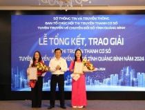 Trao giải Hội thi truyền thanh cơ sở tuyên truyền về chuyển đổi số tỉnh Quảng Bình năm 2024