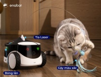 Enabot ROLA PetPal: robot camera chăm sóc thú cưng All-in-one