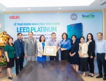 GELEX Tower đạt chứng nhận công trình xanh LEED Platinum