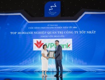 Top 10 Doanh nghiệp Quản trị công ty tốt nhất - Nhóm vốn hóa lớn năm 2024 gọi tên VPBank 