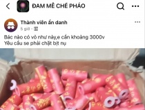 Hậu quả khôn lường từ việc dạy làm pháo nổ online