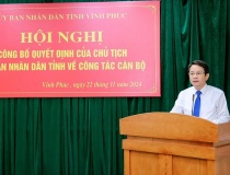 Ông Lê Anh Tân được giao Quyền Giám đốc Sở TT&TT Vĩnh Phúc