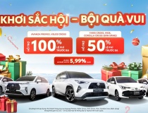 Toyota Việt Nam tiếp tục triển khai chương trình khuyến mại cho mẫu xe VIOS, VELOZ CROSS, AVANZA PREMIO, YARIS CROSS VÀ COROLLA CROSS trong tháng 12/2024 