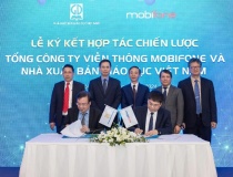 Hợp tác chiến lược giữa MobiFone và Nhà Xuất bản Giáo dục Việt Nam: Chuyển đổi số nâng cao chất lượng giáo dục