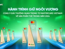 Mastercard vinh danh VPBank với 9 giải thưởng danh giá