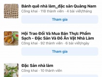 Thực phẩm nhà làm rao bán tràn lan dịp cận Tết