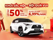 Toyota Việt Nam triển khai chương trình khuyến mại dành cho Yaris Cross trong tháng 1/2025 và khuyến mại gia hạn bảo hành cho các mẫu xe Toyota trong năm 2025