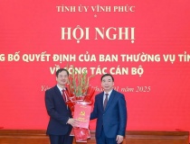 Vĩnh Phúc: Ông Lại Hữu Tuyển làm Bí thư Huyện uỷ Yên Lạc