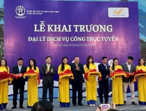 Khai trương thí điểm Đại lý Dịch vụ công trực tuyến tại Bưu điện Hà Nội