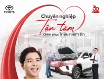 Toyota Việt Nam đạt cột mốc 20 triệu lượt xe sử dụng dịch vụ sau bán hàng chính hãng cùng chiến dịch “Triệu niềm tin”