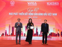 MIK Group lọt top 10 nhà phát triển bất động sản hàng đầu Việt Nam năm 2024