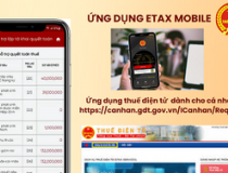 Quyết toán thuế thu nhập cá nhân theo tờ khai điền sẵn trên eTax Mobile