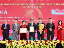 33 tác phẩm đạt Giải báo chí về xây dựng Đảng của Hà Nội