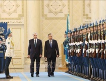 Lễ đón Tổng Bí thư Tô Lâm và Phu nhân thăm cấp Nhà nước Cộng hòa Kazakhstan