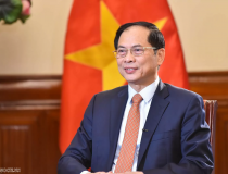 Phó Thủ tướng, Bộ trưởng Ngoại giao Bùi Thanh Sơn trả lời phỏng vấn báo chí Kazakhstan