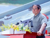 Thủ tướng dự lễ khởi công tuyến cao tốc huyết mạch qua Thái Bình, Nam Định