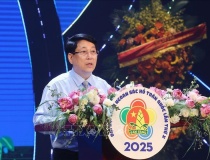 Chủ tịch nước Lương Cường dự Lễ tuyên dương Cháu ngoan Bác Hồ toàn quốc lần thứ X-năm 2025