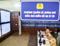 Ngân sách Nhà nước thu hơn 5.200 tỷ đồng từ đấu giá biển số xe