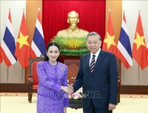 Tổng Bí thư Tô Lâm tiếp Thủ tướng Thái Lan Paetongtarn Shinawatra