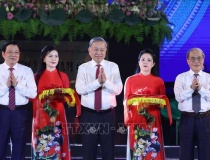 Tổng Bí thư Tô Lâm dự khai mạc Lễ hội Làng Sen toàn quốc 2025