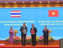 Việt Nam - Thái Lan trao nhiều văn kiện hợp tác quan trọng