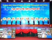 Ra mắt hệ sinh thái số của Ủy ban Mặt trận Tổ quốc Việt Nam thành phố Hải Phòng